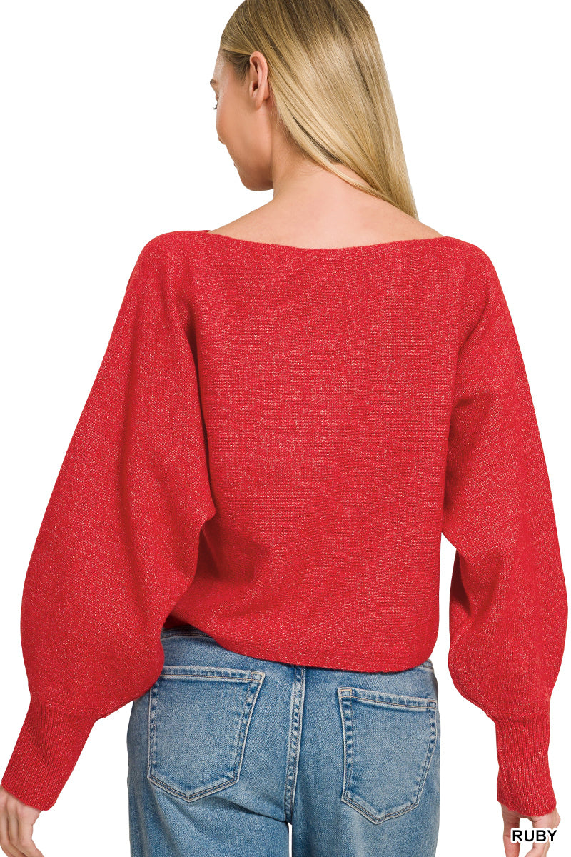 Written in Red Sweater