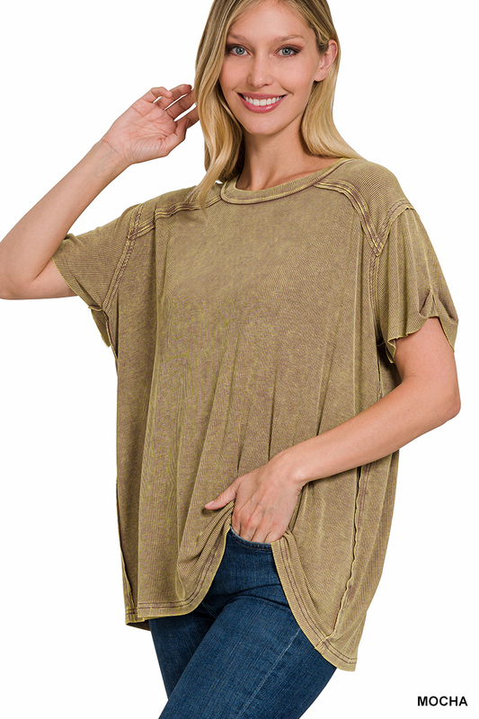 Small Town Sunday Top