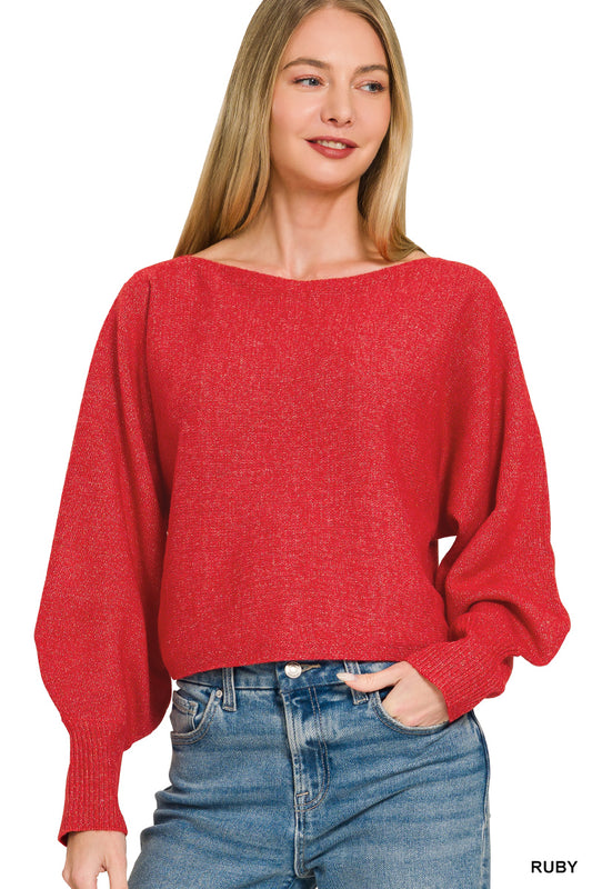 Written in Red Sweater
